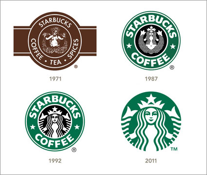 MicroCreatives Aug 13 Blog | Logos of Starbucks