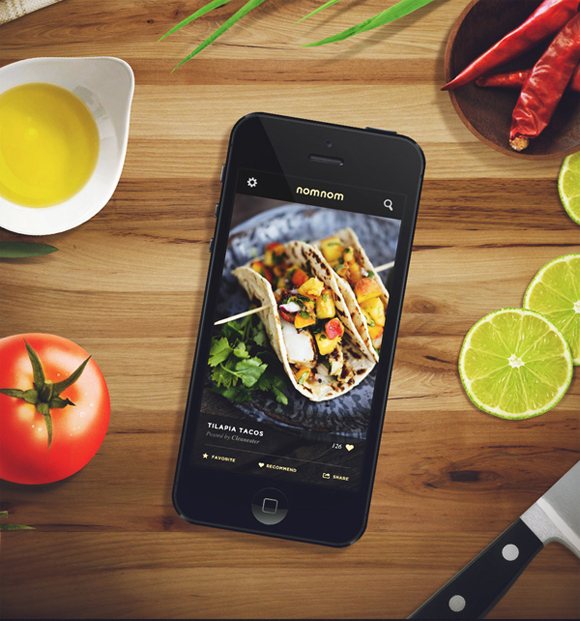 Tasty Food Mobile App Designs for Foodies