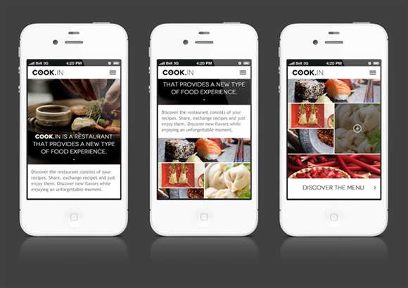 Tasty Food Mobile App Designs for Foodies