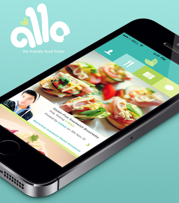 Tasty Food Mobile App Designs for Foodies