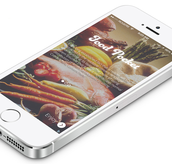 Tasty Food Mobile App Designs for Foodies